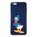 Printify Iphone 6 Plusuyumlu Soft Premier Kapak Donald Duck-D Tasarımlı Silikon Kılıf - Lacivert