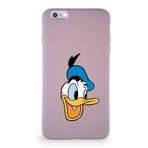 Printify Iphone 6S Plus Uyumlu Soft Premier Kapak Donald Duck-A Tasarımlı Silikon Kılıf - Pudra