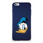 Printify Iphone 6S Plus Uyumlu Soft Premier Kapak Donald Duck-B Tasarımlı Silikon Kılıf - Lacivert
