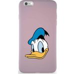Printify Iphone 6S Plus Uyumlu Soft Premier Kapak Donald Duck-B Tasarımlı Silikon Kılıf - Pudra