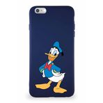 Printify Iphone 6S Plus Uyumlu Soft Premier Kapak Donald Duck-C Tasarımlı Silikon Kılıf - Lacivert