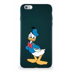 Printify Iphone 6S Plus Uyumlu Soft Premier Kapak Donald Duck-D Tasarımlı Silikon Kılıf - Yeşil