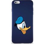 Printify Iphone 6S Plus Uyumlu Soft Premier Kapak Donald Duck-F Tasarımlı Silikon Kılıf - Lacivert