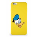 Printify Iphone 6S Plus Uyumlu Soft Premier Kapak Donald Duck-F Tasarımlı Silikon Kılıf - Sarı
