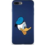 Printify İphone 8 Plus Soft Uyumlu Premier Kapak Donald Duck-F Tasarımlı Silikon Kılıf - Lacivert
