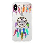 Printify iPhone Xs Max İle Uyumlu 1mm Slim Fit Nazar Boncuğu 6 Baskılı Şeffaf Kılıf