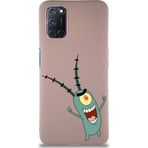 Printify Oppo A72 Soft Premier Kapak Plankton Tasarımlı Silikon Cep Telefonu Kılıfı