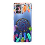 PrintiFy Oppo A74 ile Uyumlu 1mm Slim Fit Nazar Boncuğu 6 Baskılı Şeffaf Kılıf