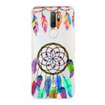 PrintiFy Oppo A9 2020 ile Uyumlu 1mm Slim Fit Nazar Boncuğu 6 Baskılı Şeffaf Kılıf