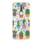 PrintiFy Oppo A9 2020 ile Uyumlu Water Color 4 Kamera Korumalı Şeffaf Kılıf