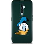 Printify Oppo Reno 2Z Soft Premier Kapak Donald Duck-B Tasarımlı Silikon Cep Telefonu Kılıfı