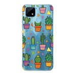 PrintiFy Realme C21 ile Uyumlu 1mm Slim Fit Water Color 4 Baskılı Şeffaf Kılıf