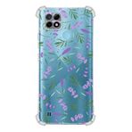 PrintiFy Realme C21 Uyumlu Water Color 3 Baskılı Şeffaf Köşe Korumalı Antişok Kılıf
