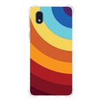 PrintiFy Samsung Galaxy A01 Core Uyumlu Köşe Korumalı Antişok Kapak Renk Cümbüşü Tasarımlı Şeffaf Kılıf