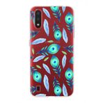 PrintiFy Samsung Galaxy A01 ile Uyumlu 1mm Slim Fit Nazar Boncuğu 3 Baskılı Şeffaf Kılıf