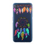 PrintiFy Samsung Galaxy A01 ile Uyumlu Nazar Boncuğu 6 Baskılı Kamera Korumalı Şeffaf Silikon Kılıf