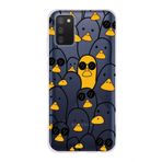 PrintiFy Samsung Galaxy A02s ile Uyumlu Kapak Duck Tasarımlı 1mm Fit Şeffaf Silikon Kılıf