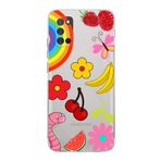 PrintiFy Samsung Galaxy A02s ile Uyumlu Water Color 5 Kamera Korumalı Şeffaf Kılıf