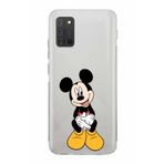 PrintiFy Samsung Galaxy A02s Uyumlu Kamera Korumalı Kapak Mickey Mouse A Tasarımlı Şeffaf Kılıf