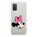 PrintiFy Samsung Galaxy A02s Uyumlu Kamera Korumalı Kapak Minnie Mouse A Tasarımlı Şeffaf Kılıf
