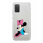 PrintiFy Samsung Galaxy A02s Uyumlu Kamera Korumalı Kapak Minnie Mouse E Tasarımlı Şeffaf Kılıf