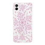PrintiFy Samsung Galaxy A04 ile Uyumlu Kapak Nostalji Desen - C Tasarımlı 1mm Fit Şeffaf Silikon Kılıf