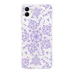 PrintiFy Samsung Galaxy A04 ile Uyumlu Kapak Nostalji Desen - D Tasarımlı 1mm Fit Şeffaf Silikon Kılıf