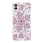 PrintiFy Samsung Galaxy A04 ile Uyumlu Kapak Nostalji Desen - F Tasarımlı 1mm Fit Şeffaf Silikon Kılıf
