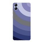 PrintiFy Samsung Galaxy A04E ile Uyumlu Kapak Renk Cümbüşü D Lila Tasarımlı 1mm Fit Şeffaf Silikon Kılıf
