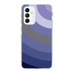 PrintiFy Samsung Galaxy A04S ile Uyumlu Kapak Renk Cümbüşü D Lila Tasarımlı 1mm Fit Şeffaf Silikon Kılıf