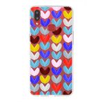 PrintiFy Samsung Galaxy A10s ile Uyumlu 1mm Slim Fit Water Color 1 Baskılı Şeffaf Kılıf