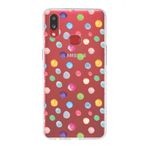 PrintiFy Samsung Galaxy A10s ile Uyumlu 1mm Slim Fit Water Color 6 Baskılı Şeffaf Kılıf