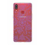 PrintiFy Samsung Galaxy A10s ile Uyumlu Kapak Nostalji Desen - D Tasarımlı 1mm Fit Şeffaf Silikon Kılıf