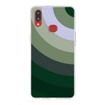 PrintiFy Samsung Galaxy A10s ile Uyumlu Kapak Renk Cümbüşü C Haki Tasarımlı 1mm Fit Şeffaf Silikon Kılıf