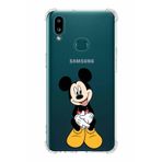 PrintiFy Samsung Galaxy A10s Uyumlu Köşe Korumalı Antişok Kapak Mickey Mouse Tasarımlı Şeffaf Kılıf