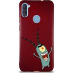 Printify Samsung Galaxy A11 Soft Premier Kapak Plankton Tasarımlı Silikon Cep Telefonu Kılıfı