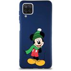 Printify Samsung Galaxy A12 Soft Premier Kapak Mickey Mouse-G Tasarımlı Silikon Cep Telefonu Kılıfı