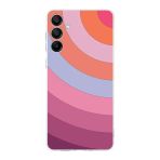 Printify Samsung Galaxy A16 Uyumlu Kamera Korumalı Renk Cümbüşü F Tasarımlı Şeffaf Silikon Kılıf