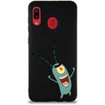 Printify Samsung Galaxy A20 Soft Premier Kapak Plankton Tasarımlı Silikon Cep Telefonu Kılıfı
