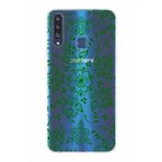 PrintiFy Samsung Galaxy A20S ile Uyumlu Kapak Nostalji Desen - A Tasarımlı 1mm Fit Şeffaf Silikon Kılıf