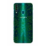 PrintiFy Samsung Galaxy A20s Uyumlu Kamera Korumalı Kapak Nostalji Desen A Tasarımlı Şeffaf Kılıf