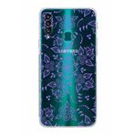 PrintiFy Samsung Galaxy A20s Uyumlu Kamera Korumalı Kapak Nostalji Desen D Tasarımlı Şeffaf Kılıf