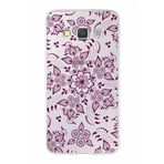 PrintiFy Samsung Galaxy A3 ile Uyumlu Kapak Nostalji Desen - F Tasarımlı 1mm Fit Şeffaf Silikon Kılıf