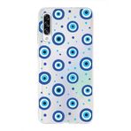 PrintiFy Samsung Galaxy A30s ile Uyumlu 1mm Slim Fit Nazar Boncuğu 1 Baskılı Şeffaf Kılıf