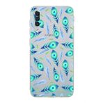 PrintiFy Samsung Galaxy A30S ile Uyumlu Nazar Boncuğu 3 Baskılı Kamera Korumalı Şeffaf Silikon Kılıf