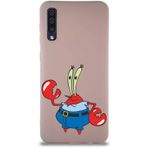 Printify Samsung Galaxy A30s Soft Premier Kapak Bay Yengeç Tasarımlı Silikon Cep Telefonu Kılıfı