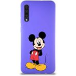 Printify Samsung Galaxy A30S Soft Premier Kapak Mickey Mouse-B Tasarımlı Silikon Cep Telefonu Kılıfı