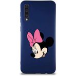 Printify Samsung Galaxy A30S Soft Premier Kapak Minnie Mouse-B Tasarımlı Silikon Cep Telefonu Kılıfı