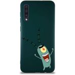 Printify Samsung Galaxy A30s Soft Premier Kapak Plankton Tasarımlı Silikon Cep Telefonu Kılıfı