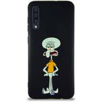 Printify Samsung Galaxy A30s Soft Premier Kapak Squidward Dokunaç Tasarımlı Silikon Cep Telefonu Kılıfı
